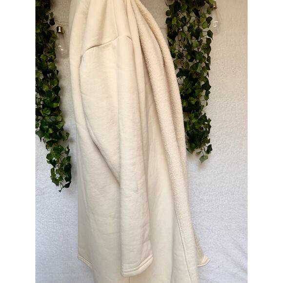 PRIV Beige Maxi Coat Cardigan women's Small - Picture 7 of 11